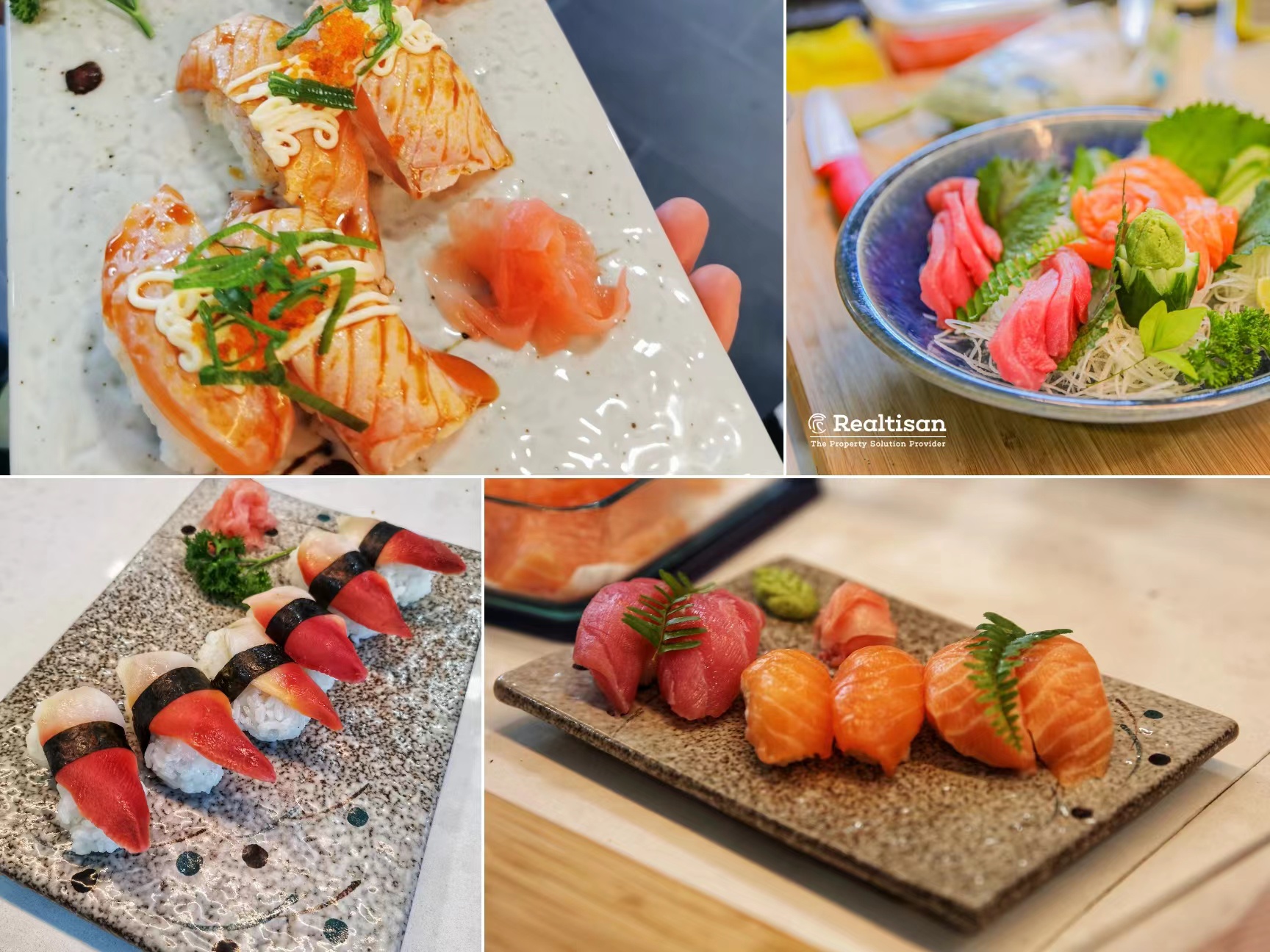 Realtisan held ‘Sushi cook & testing seminar’ with developer VIMG