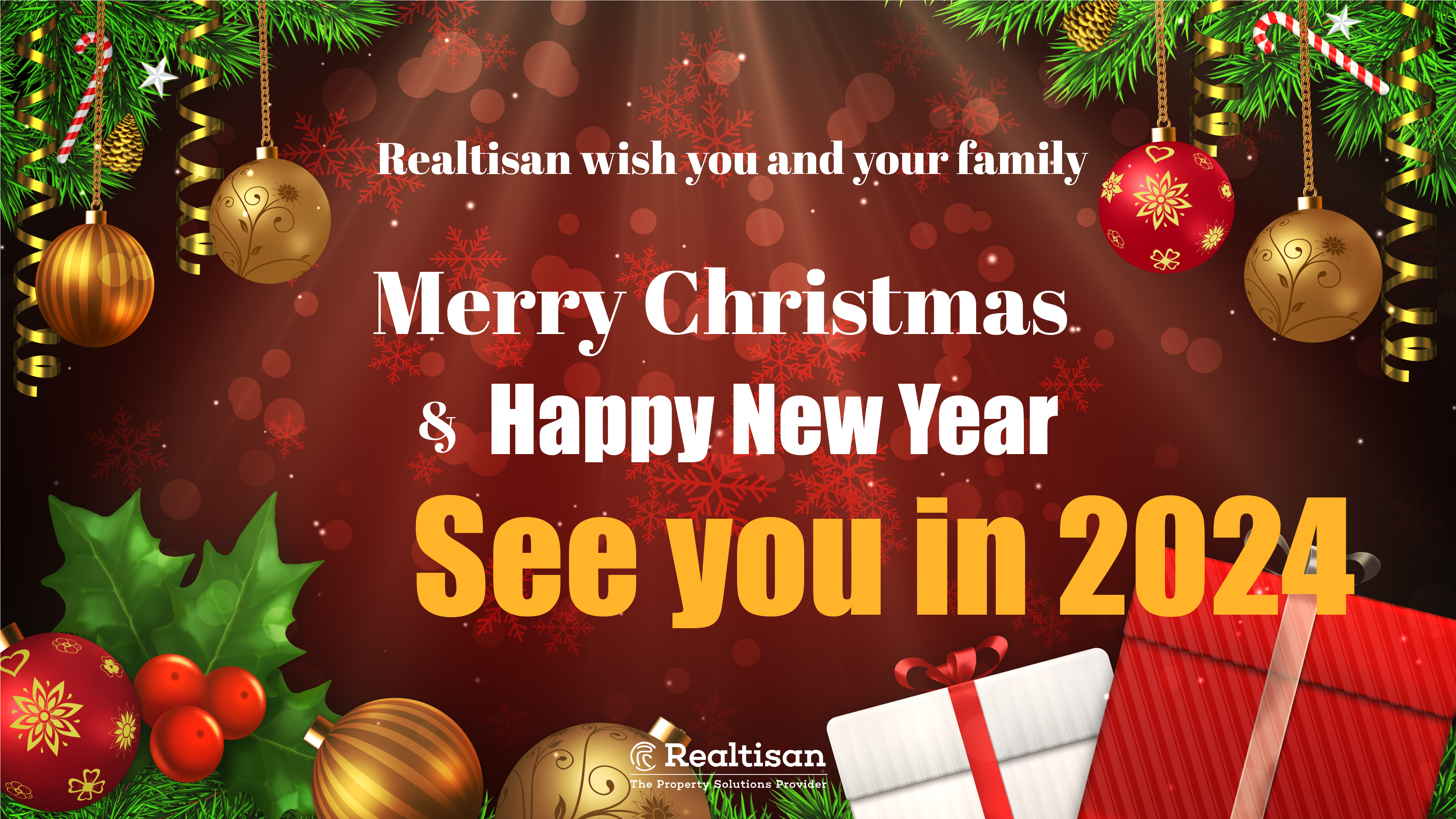 Realtisan wish you and your family Merry Christmas and Happy 2024